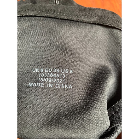 ASOS Women's Suede Black High Flat Boot Size 8 - Picture 3 of 5